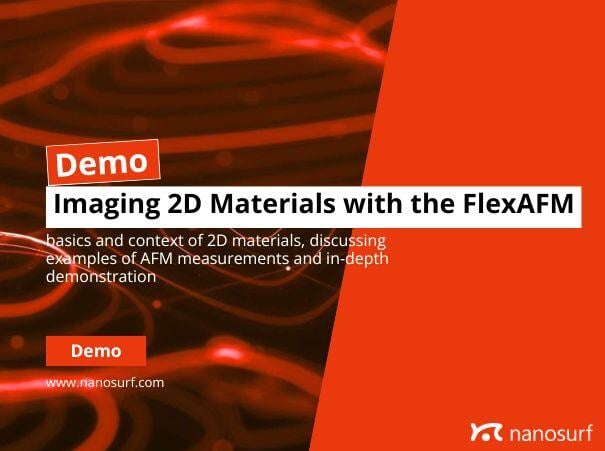 Thumbnail_Imaging 2D materials with the FlexAFM