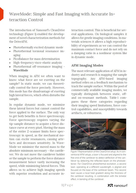 technical-note-wavemode-simple-and-fast-imaging
